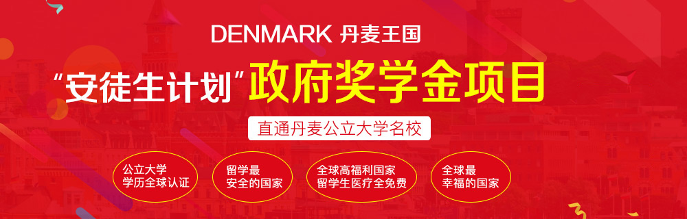 丹麦安徒生计划，政府奖学金项目